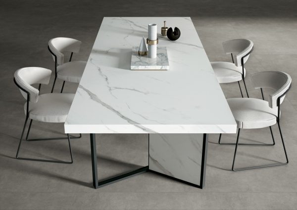 MB04 MB05 ME02 CE02 ExtraStatuario CalacattaArabescato Concrete Grey MetalDark Ambiente Cucina Dettaglio 2