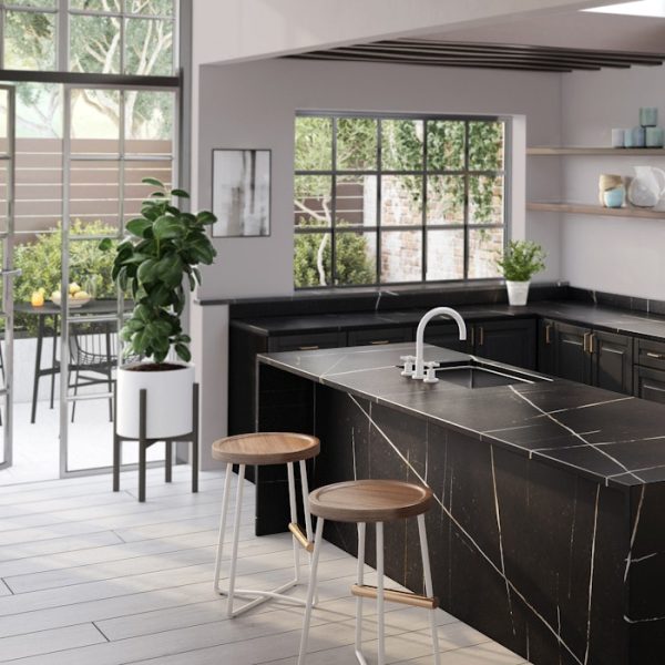 et noir kitchen